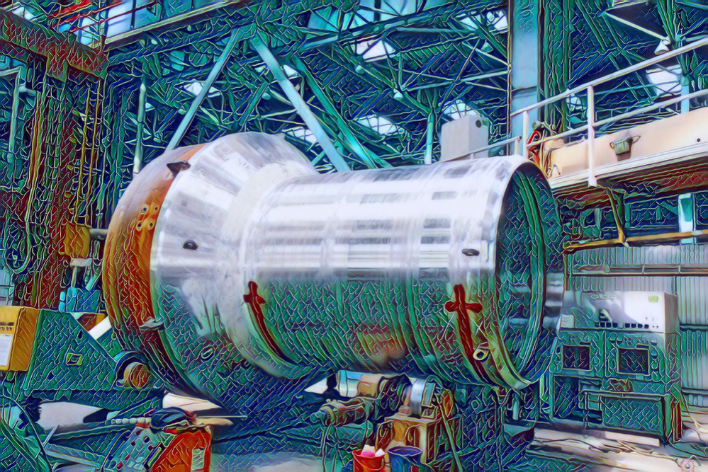 Изготовление корпуса многоцелевого исследовательского реактора на быстрых нейтронах МБИР